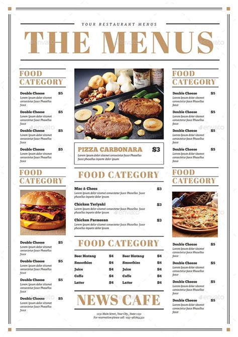 Menu Preview